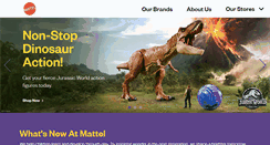 Desktop Screenshot of mattel.com